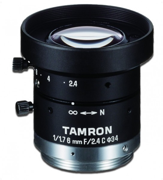 6 mm C-Mount Lens Tamron M117FM06-RG