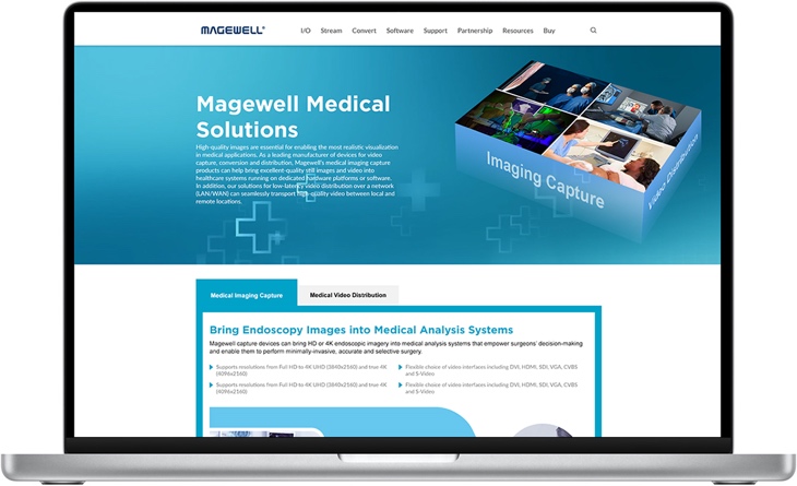 Magewell-Medical-edition-landing-page