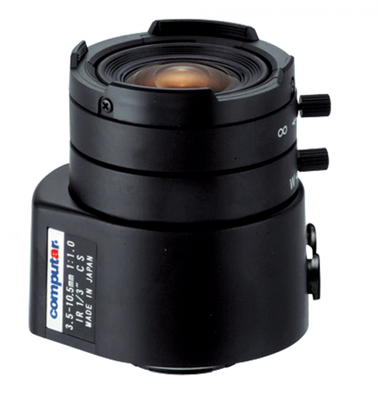 3,5 - 10,5 mm CS-Mount Computar Lens TG3Z3510AFCS-IR