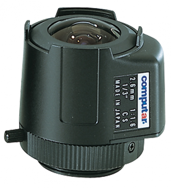 2,6 mm CS-Mount Computar Objektiv TG2616FCS DC