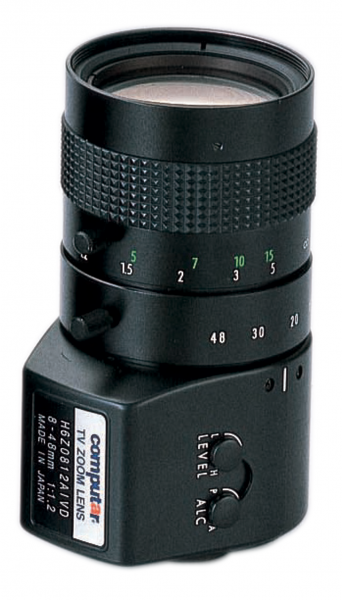 8,0 - 48,0 mm CS-Mount Computar Lens H6Z0812AIVD