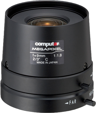 9 mm C-Mount Computar Lens M0918FIC-M_Dimension