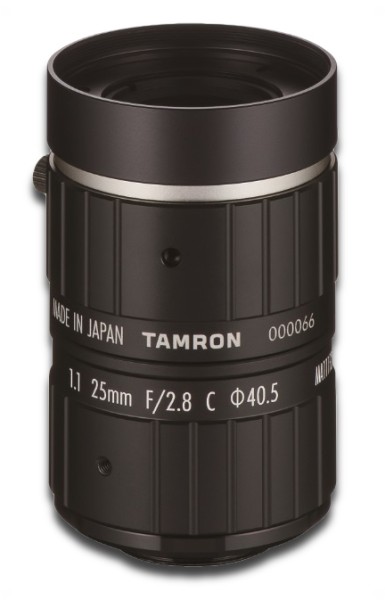 25mm C-Mount Industrieobjektiv Tamron MA111F25VIR 24MP