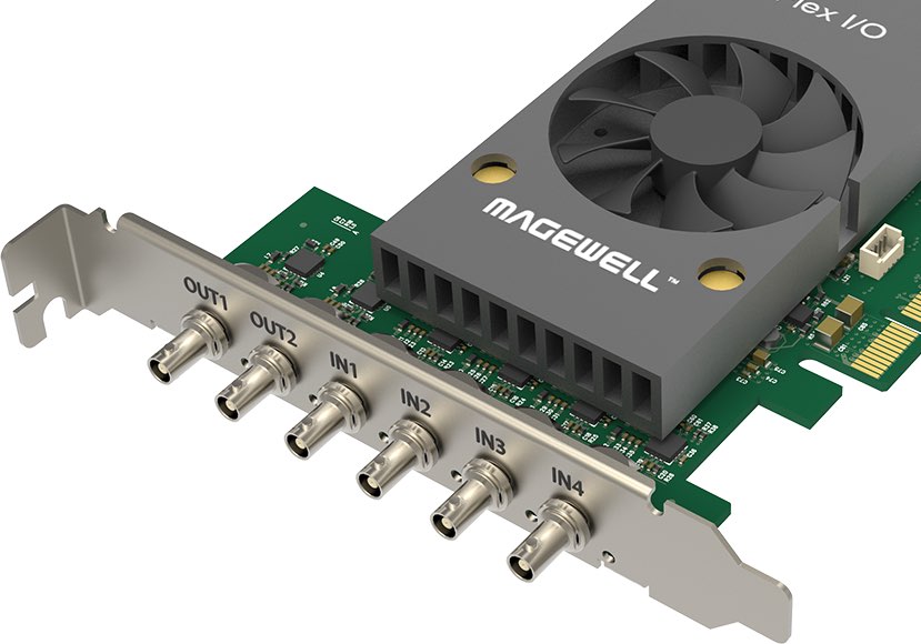 Magewell Flex I O SDI 4i2o Vision Dimension
