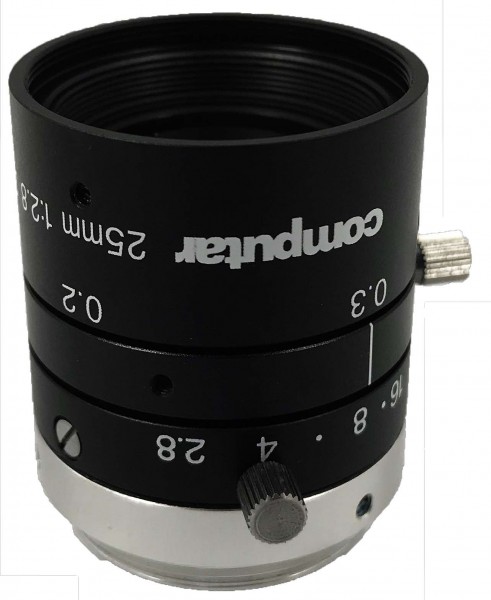 25 mm C-Mount 6MP Objektiv Computar M2528-MPW3