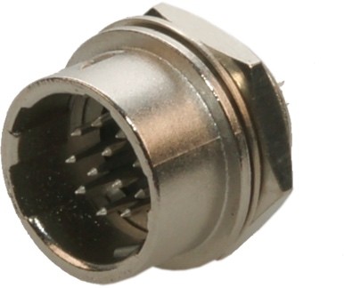 12pol Hirose Einbaubuchse Stiftkontakte HR10A-10R-12PB
