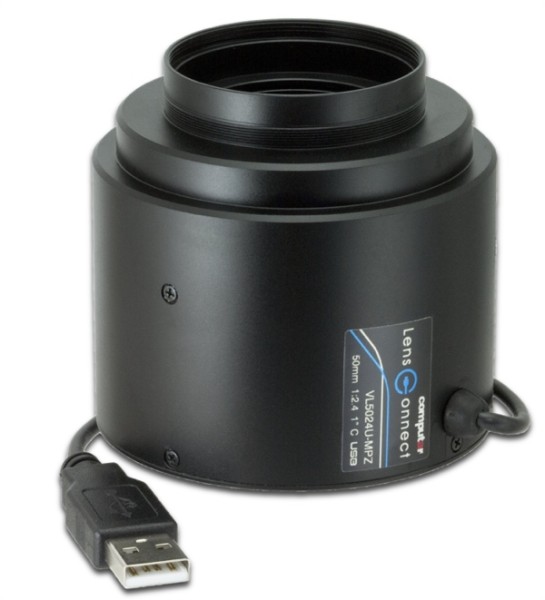 50 mm Computar LensConnect Industrie-Objektiv VL5024U-MPZ