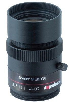 50 mm C-Mount Computar Objektiv M5011-MPW2-R Ruggedized