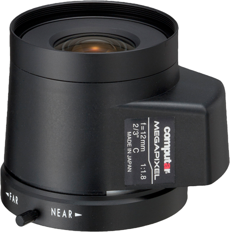 12 mm C-Mount Computar Objektiv MG1218FC-MP DC