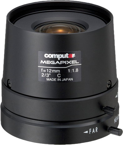 12mm C-Mount Computar Objektiv M1218FIC-MP