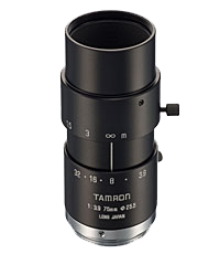 75 mm C-Mount Lens Tamron 1A1HB