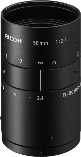 50 mm C-Mount Objektiv Ricoh FL-BC5024-9M - 2.4/35mm