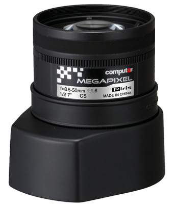 8,5 - 50,0 mm CS-Mount Computar 3MP Objektiv AG6Z8516KCS-MP