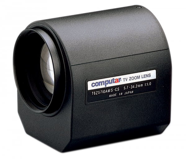 5,7 - 34,2 mm CS-Mount Computar Motor Zoom Objektiv T6Z5710AMS-CS