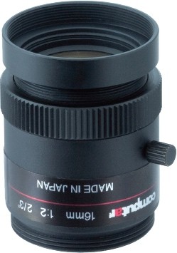 16 mm C-Mount Computar Lens M1640-MPW2-R Ruggedized