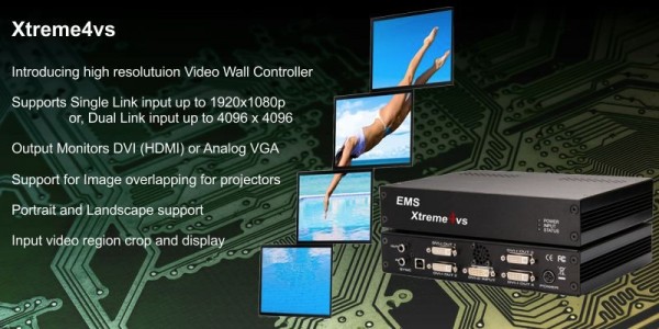 Videowall Xtreme4vs