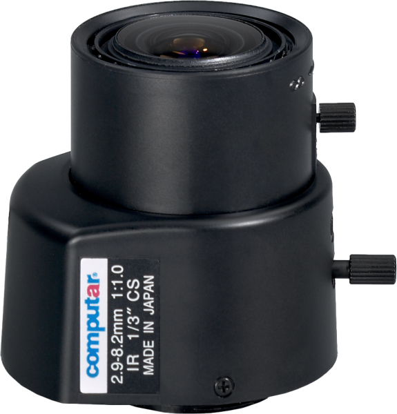 2,9 - 8,2 mm CS-Mount Computar Objektiv TG3Z2910FCS-IR DC