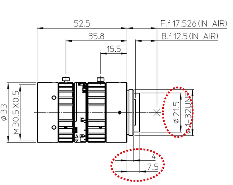 Fujinon-HF-12M-Serie-Modification-Mount_drawing