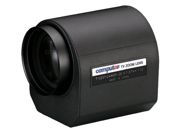 5,7 - 57 mm CS-Mount Computar Motor Zoom Objektiv T10Z5712AMSP-CS