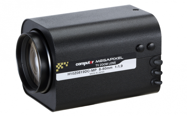 8 - 80,0 mm C-Mount Computar Motor Zoom Objektiv H10Z0819DC-MP
