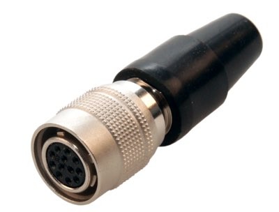 12 pol. Hirose Buchsenkontakte Kabelstecker HR10A-10P-12S
