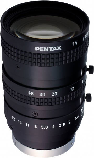 8 - 48 mm C-Mount Lens Pentax C60812 / Ricoh FL-HC6Z0810-VG - 2.8/75mm