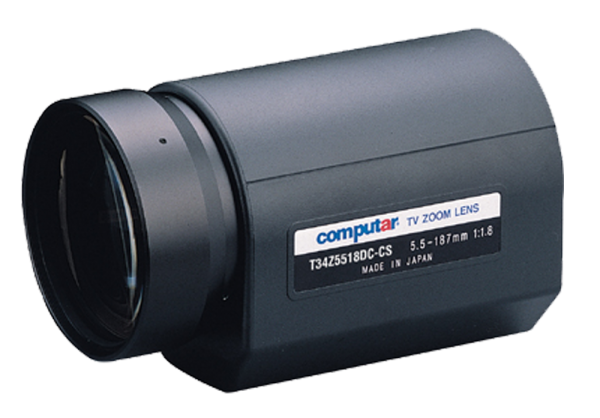 5,5 - 187,0 mm CS-Mount Computar Motor Zoom Objektiv T34Z5518PDC-CS