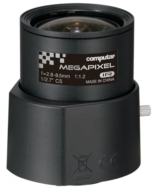 2,8 - 8,5 mm CS-Mount Computar 5 MP Objektiv AG3Z2812FCS-MPWIR