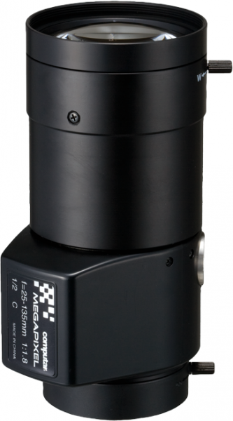 25,0 - 135,0 mm C-Mount Computar Objektiv HG5Z2518FC-MP DC