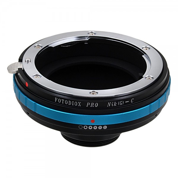 FotoDiox Adapter Nikon G Lens with Aperture Control Dial to C-Mount