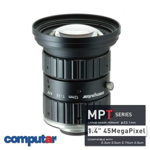 12 mm C-Mount Computar 45MP Objektiv F1228-MPT