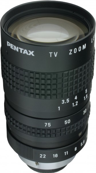 12,5 - 75 mm C-Mount Objektiv Pentax C31204 / Ricoh FL-CC6Z1218-VG