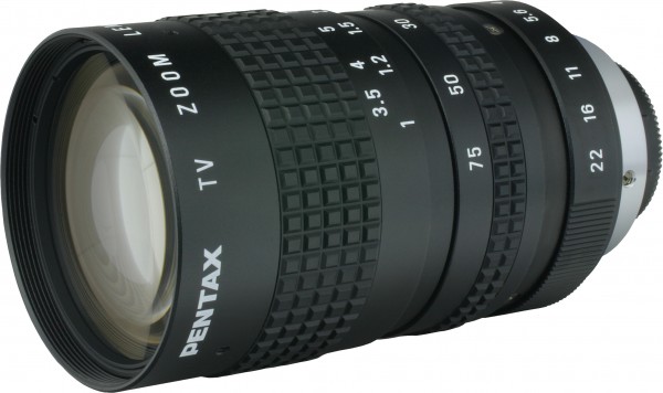 12,5 - 75 mm C-Mount Lens Pentax C31204 / Ricoh FL-CC6Z1218-VG